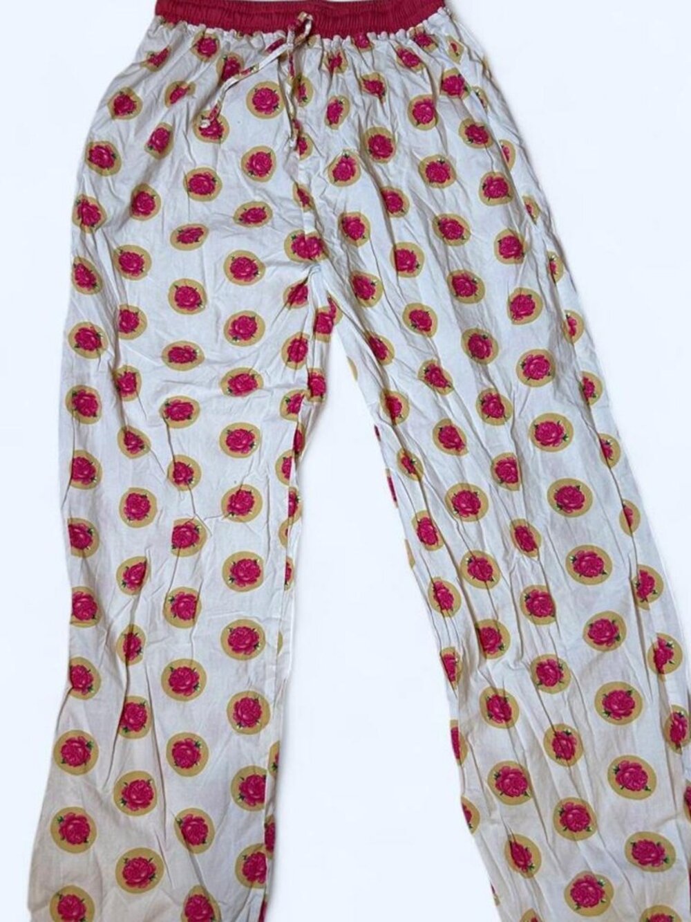 ***READ DESCRIPTION**** SUPER CUTE pink peony pj pants